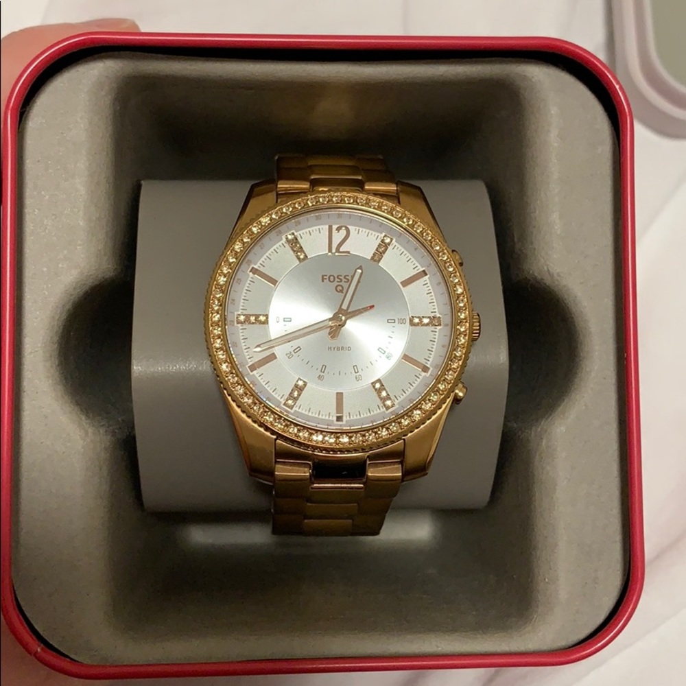 Riley Multifunction Rose-Tone Watch - Picture 2 of 4